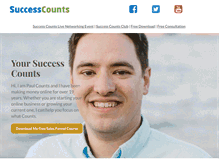 Tablet Screenshot of paulcounts.com